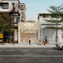 Thiết kế nội thất shop mỹ phẩm Hạnh Duyên